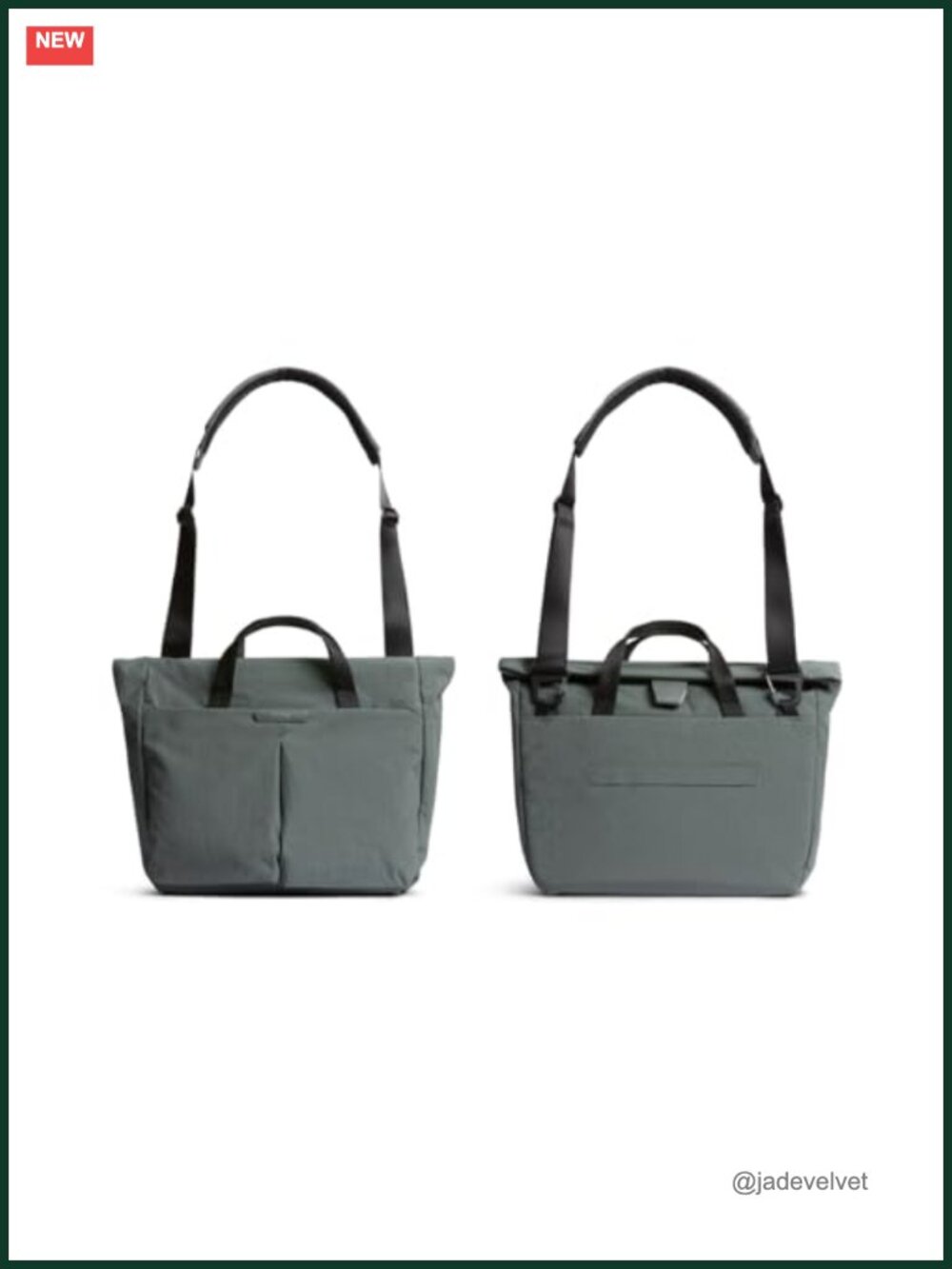 Bellroy Tokyo Messenger Bag 14" Laptop Briefcase Padded Shoulder Strap Recycled - Picture 3 of 6